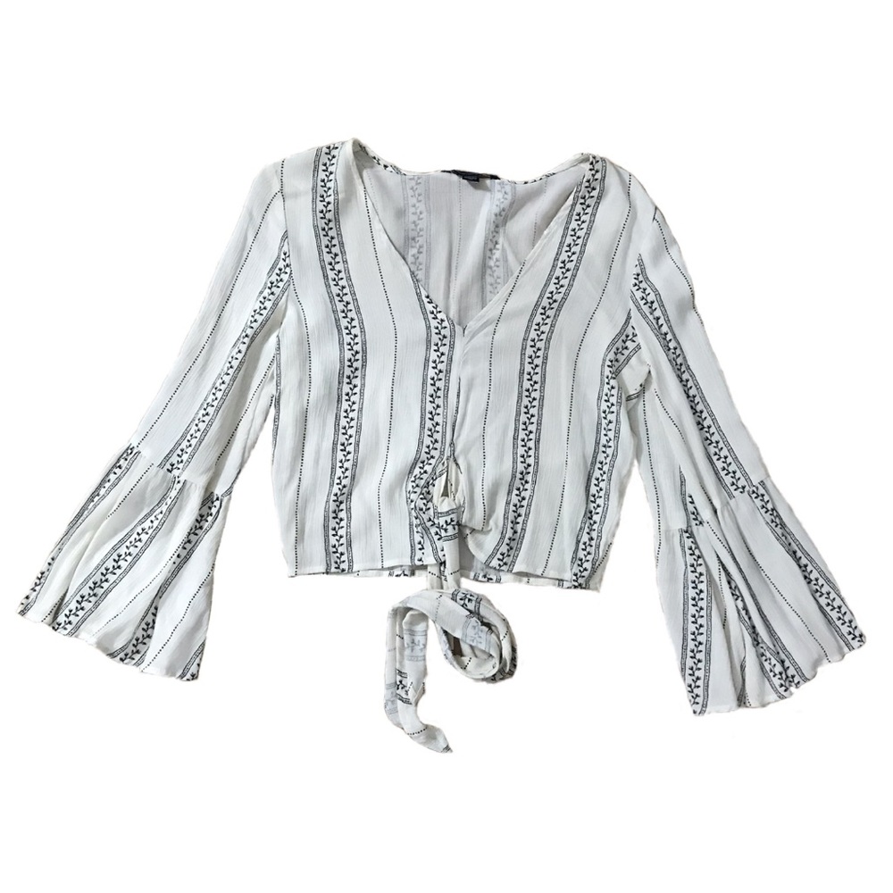 American Eagle Beige Blouse